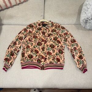 Scotch & Soda Floral Satin Shirt